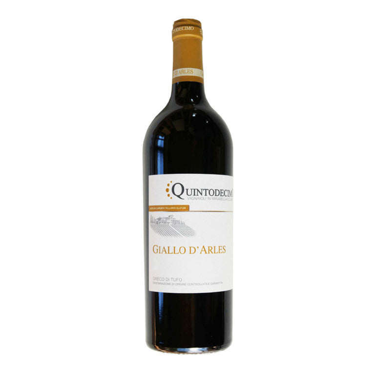 VINO QUINTODECIMO GIALLO D'ARLES 2024 DOCG GRECO DI TUFO-75CL